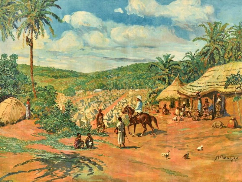 1888-Hans Anton Aschenborn - Paesaggio ed economia nell'Africa tropicale